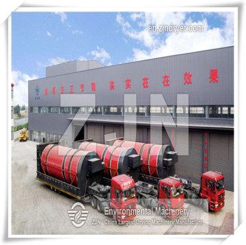 ZJN Drying Machine for environmental solution sludge treatment for 	Tannery Sludge Drying