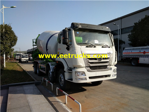 16 cbm 8x4 sinotruk kankare m trucks