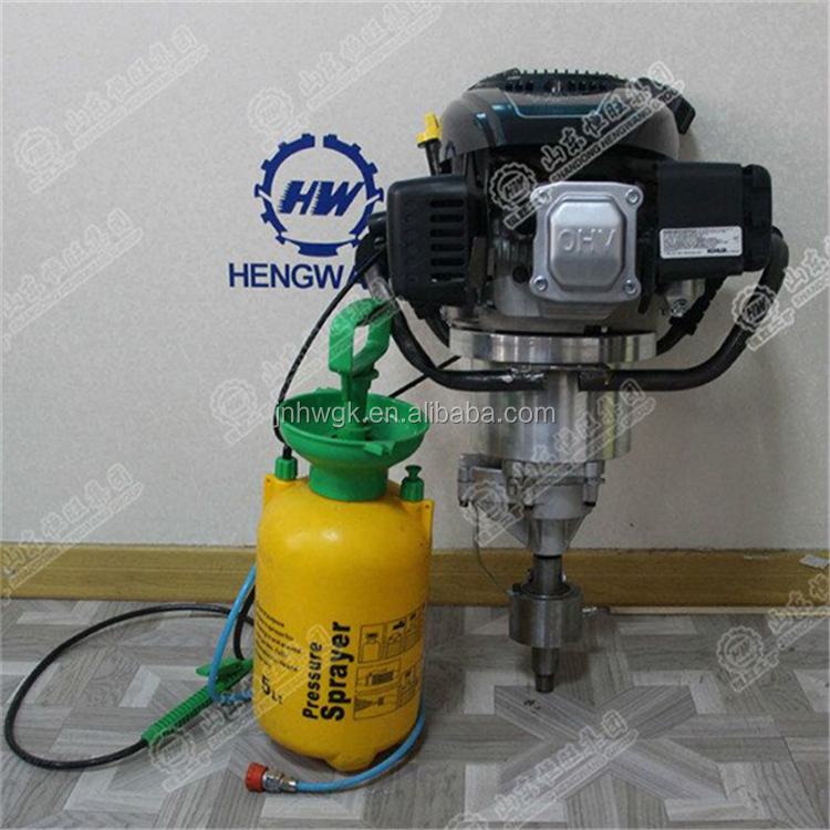 Lowest price underground geotechnical field handheld diamond core drill/gasoline core drilling machine