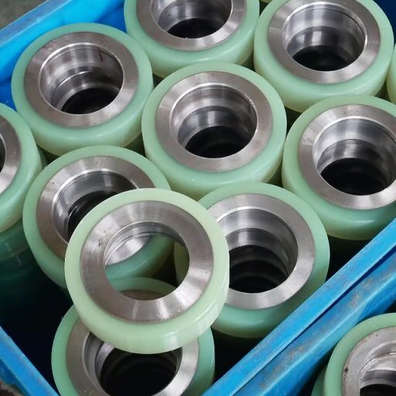 Custom Precision Cast Urethane Guide Roller Wheel