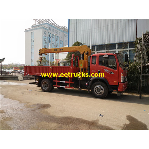 SINOTRUK 4x2 10ton Truck Cranes