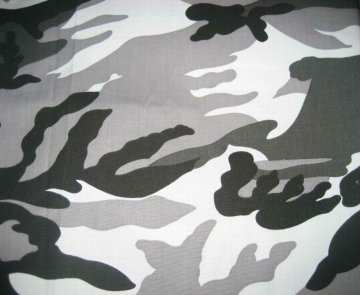 white camo uniform