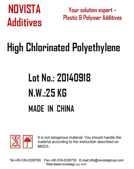 High chlorinated Polyethylene HCPE
