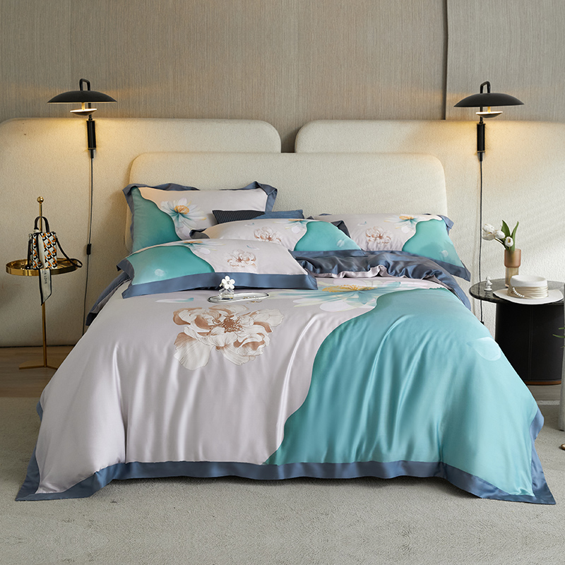 New luxury lyocell 100% TENCEL bedsheet bedding sets