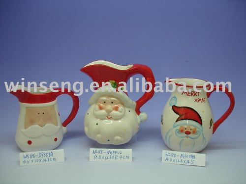 Wholesale Dolomite Santa Claus Milk Pot