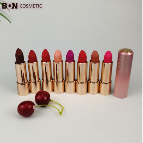 Großhandel Kosmetik Custom Ihren eigenen matten wasserdichten Lippenstift