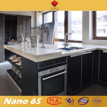 Wholesale nano white crystallized stone for countertop