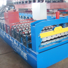 Globally served customized profile roof tile molding machine