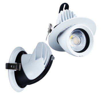 LED recessed downlight for home