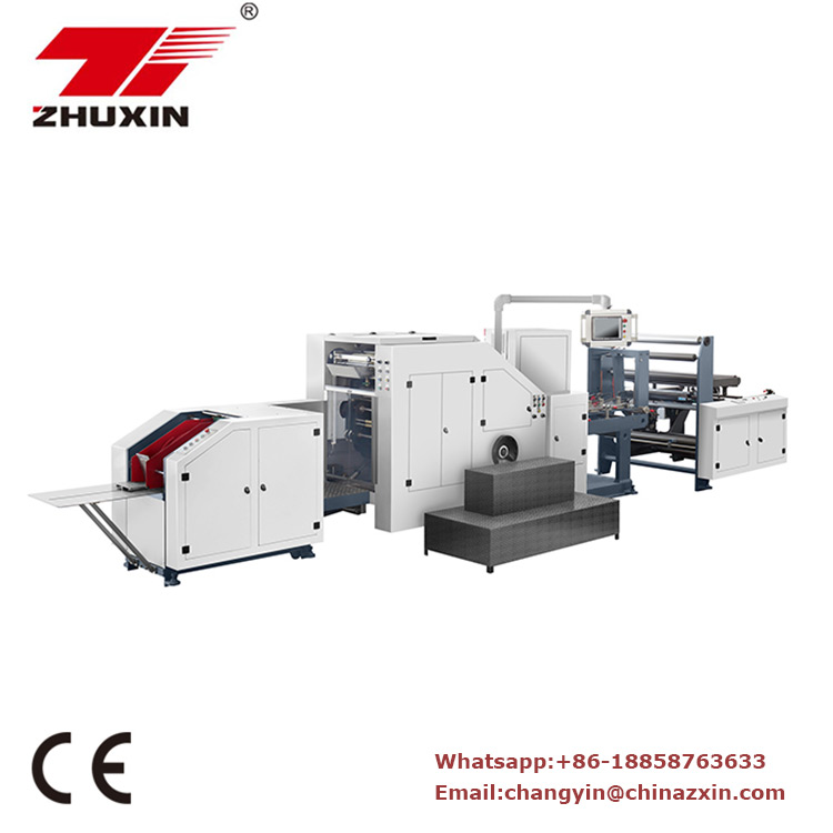 CY-180 full automatic rolling feeding food and snack kraft paper bag making machine