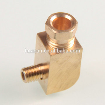 Pneumatic Brass Elbow Male Thread Compression Fittings