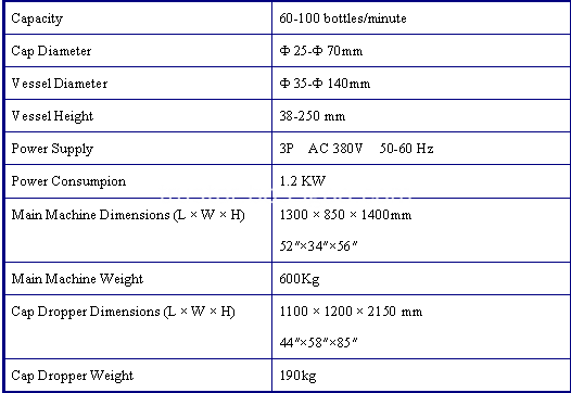 Automatic bottle capper 