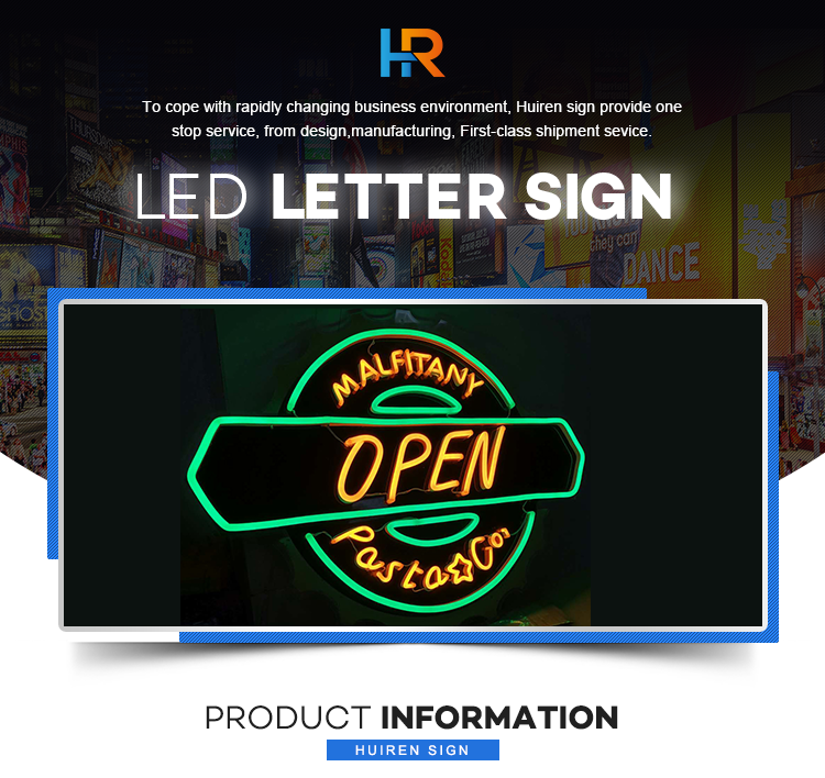 Hot sale Custom Design neon sign open sign light signs