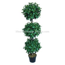 topiary tree, 130cm silk bay tree, artificial ball tree