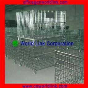 heavy duty steel wire storage cage