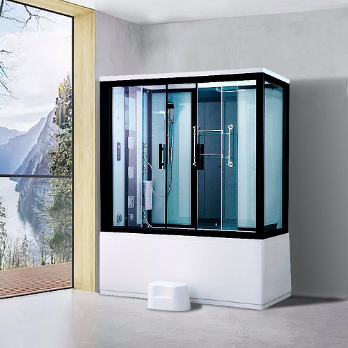 Glass And Shower Doors Simple Steam Shower Cabin
