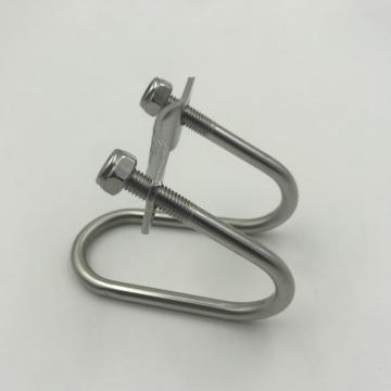 gestaion stall parts stainless Steel pipe fastener