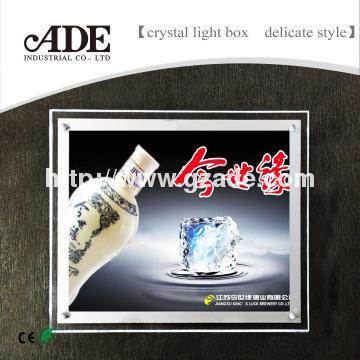 2011 LED Advertising Crystal Slim Llight Box