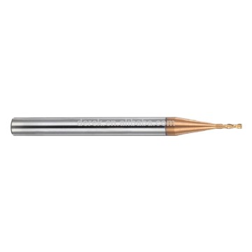 Carbide End Mill for Hardened Material | 2 Flutes | Square Head