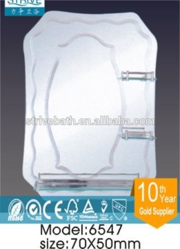 Floor standing glass mirrors