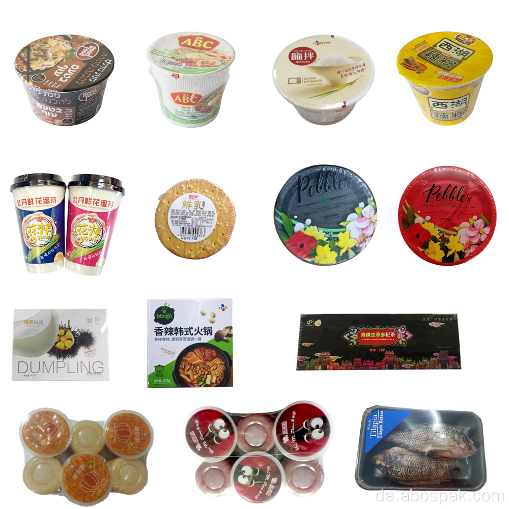 Cup noodle Shrink Heat Tunnel Indpakning Packing Machine