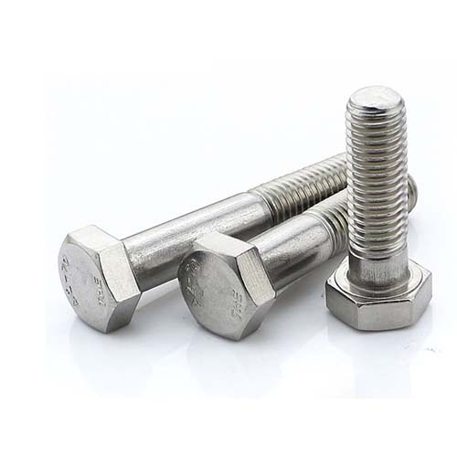 Hexagon Ketua Bolts dengan benang Half