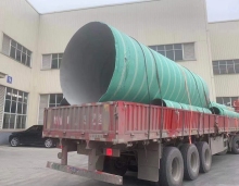 Large caliber welded pipe