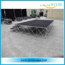 Aluminum Used Mobile Stages Plywood Stages For Events