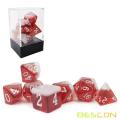 Bescon Beer Dice Set, Neuheit 7pcs Beerdice Polyedrisch D &amp; D DND DICE Set von 7pcs, Dungeons und Dragons Dice