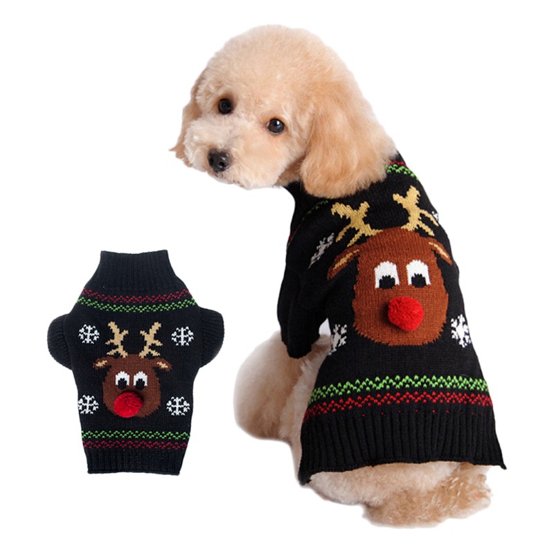 Pet Outfit Garment Xmas Dog Sweater