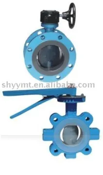 Fully Body Lining Butterfly Valve