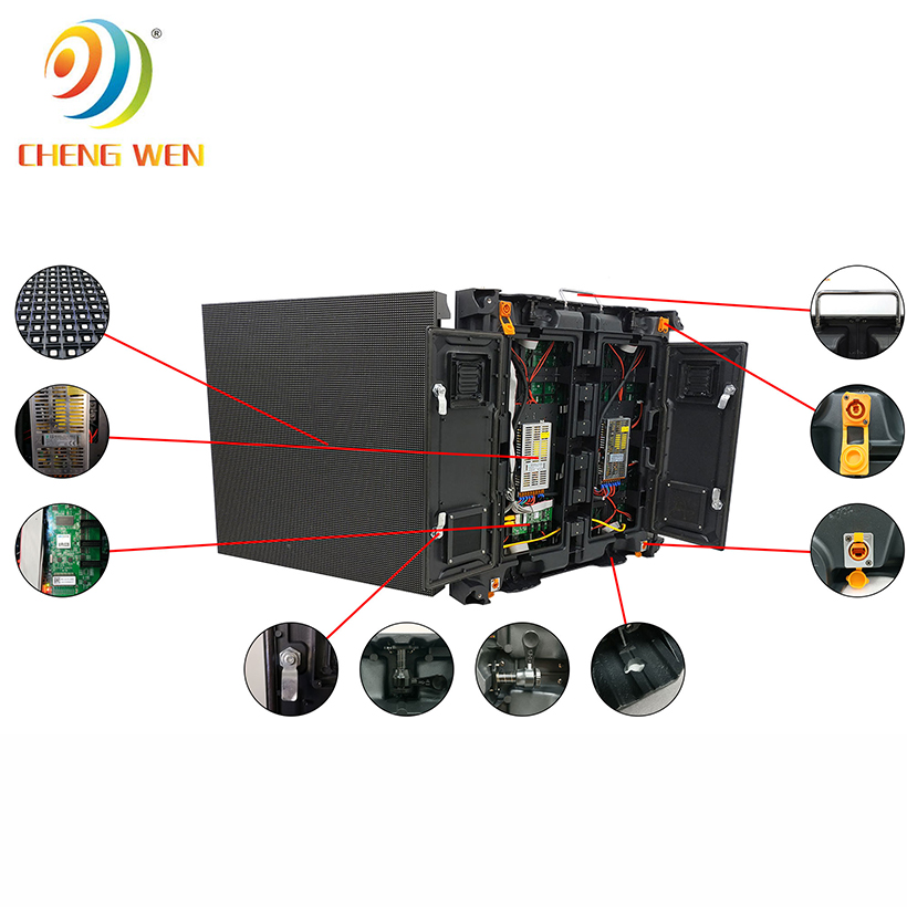 Outdoor P3 Rental Full Color Led Module Display