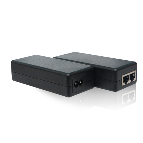 Dual 2 Port Gigabit PoE Injector 48w 802.3af/at/POE++