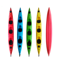 18ft Ocean Kayak for 3 Person Rowing: Sit-In Design for Enhanced Stability and Comfort