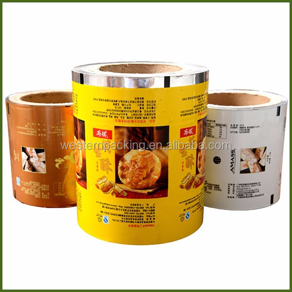 export nut plastic foil packaging roll film , coffee roll film for packing , plastic package foil film