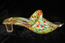 Art Crystal Shoes Chritmas Glass Gift