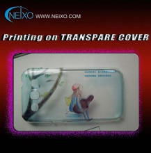 A4 Flatbed Printer Print on Samsung Transparent Cell Phone Case