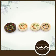 custom cheap high quality two/four holes wood button manufactory