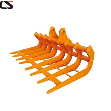 Mini excavator rake attachment for 1.5-4 tons excavator