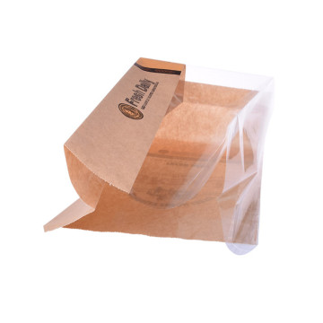 Индивидуальный дизайн лакирующий пакет упаковки хлеба
