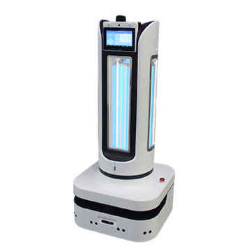 High human artificial intelligence ultraviolet disinfection robot