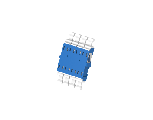 Adaptador de fibra óptica LC sin rastro sin obturador