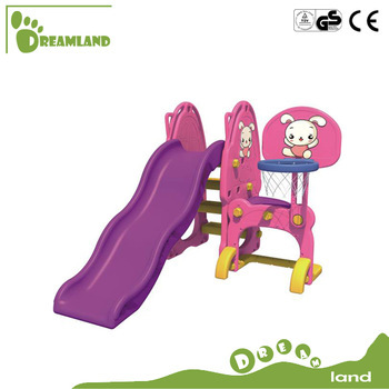 Interesting amusement kids plastic slide