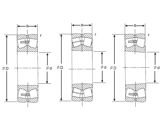 Precision Roller Bearings 23100 Series