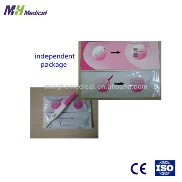 One-step HCG pregnancy test midstream