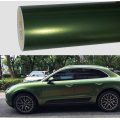 metallic fantasy grass green car wrap