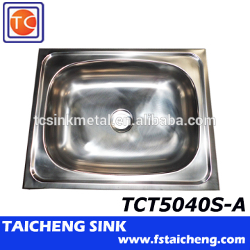 TCT5040S-A Lay-On Sink Indonesian Design For Kitchen 201 SS Sink