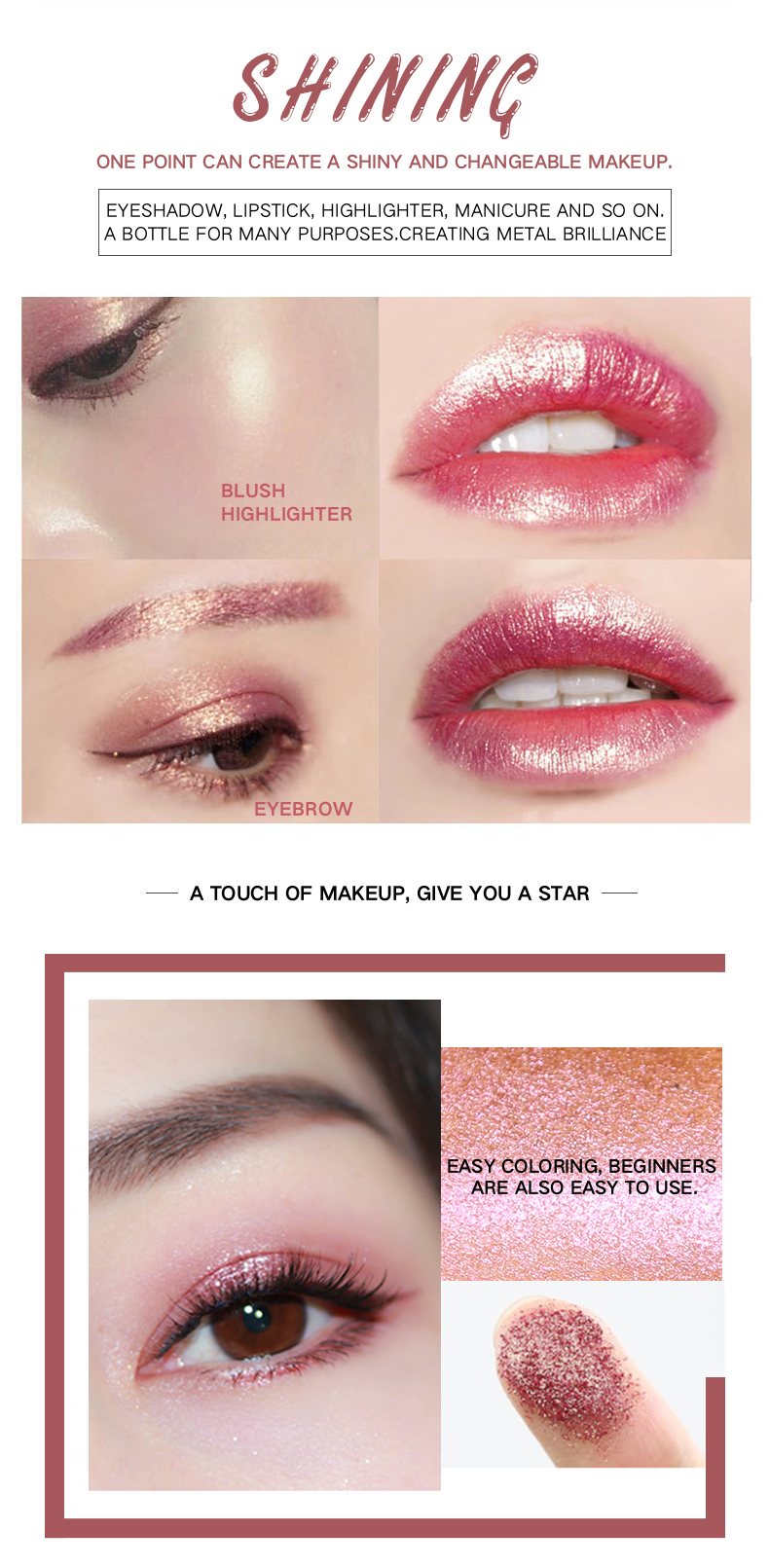 High Pigment Makeup Eye Shadow Cosmetics Makeup Products