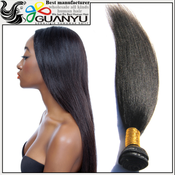 factory price wholesale hair extensions italian yaki,best quality double drawn kinky straight yaki hair weave