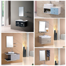 Stainless Steel Hotel Bathroom Vanity Top Cabinet/ Bath cabinet